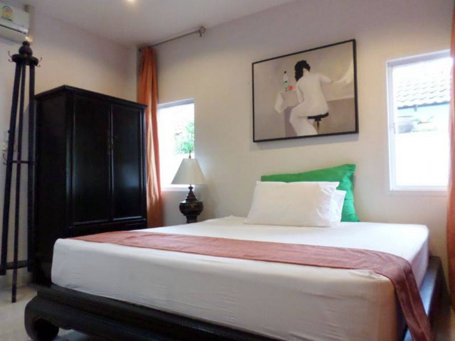 6A40374ให้เช่าบ้านเดี่ยวชั้นเดียว พื้นที่ 68 ตรว. พร้อมเฟอร์ครบ