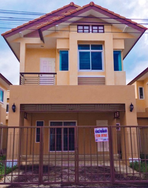 6A120560 ให้เช่าบ้านเดี่ยว 2 ชั้น พื้นที่ 42 ตรว. 3นอน 3น้ำ