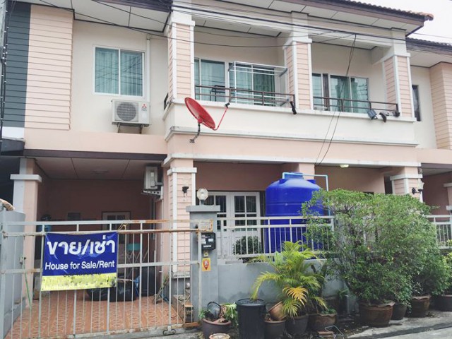 6A111803 ให้เช่าบ้านแฝด 2 ชั้น พื้นที่ 21 ตรว. 3นอน 4 น้ำ