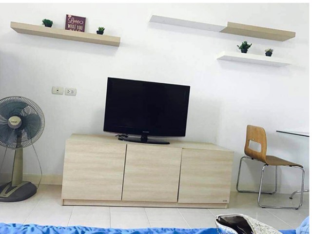 6A101335ให้เช่าคอนโดย่านเศรษฐกิจ วิวเมือง พื้นที่ 28 ตรม. เฟอร์นิเจอร์ครบครัน