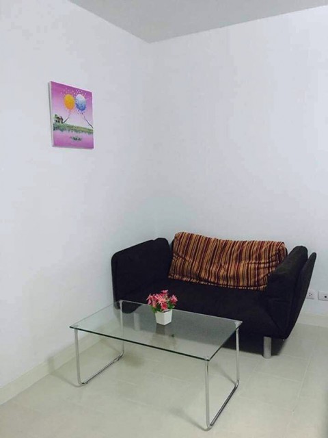 6A101335ให้เช่าคอนโดย่านเศรษฐกิจ วิวเมือง พื้นที่ 28 ตรม. เฟอร์นิเจอร์ครบครัน