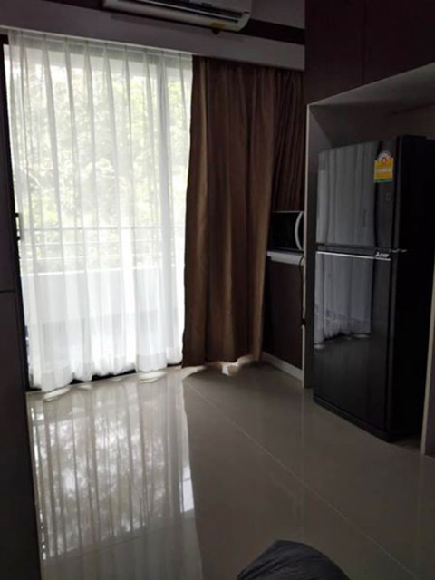 6A111812ให้เช่าคอนโดย่านเศรษฐกิจ วิวป่า พื้นที่ 32 ตรม. เฟอร์นิเจอร์ครบครัน