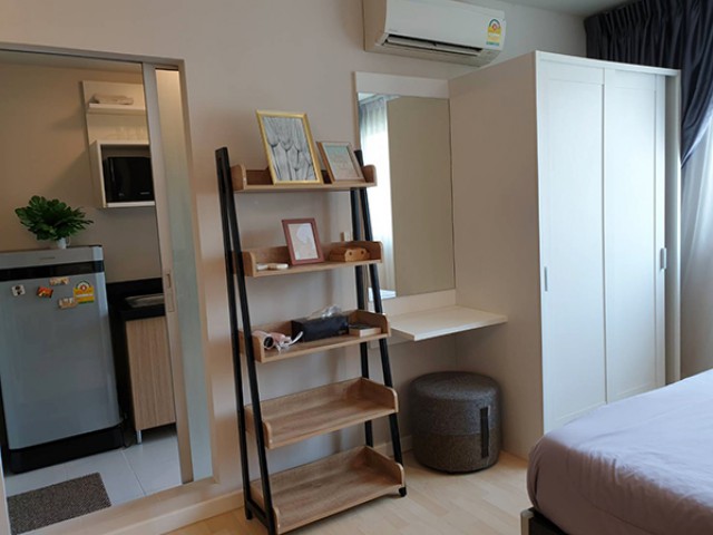 6A111813 ให้เช่าคอนโดย่านเศรษฐกิจ วิวที่จอดรถ พื้นที่ 30 ตรม.