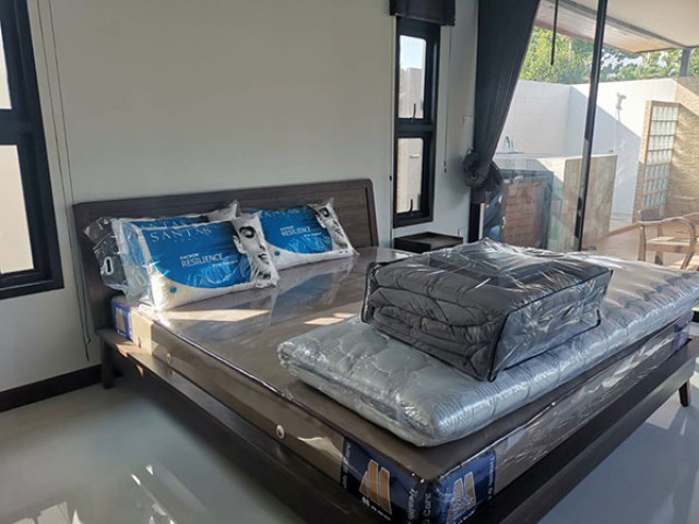 6A91002 ให้เช่าบ้านเดี่ยว 2 ชั้น พื้นที่ 100 ตรว. พร้อมสระว่ายน้ำส่วนตัว.