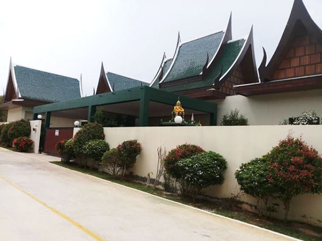 6C40094 ขายบ้านเดี่ยว 2 ชั้นโดดเด่นมีสไตล์หรูหรา พื้นที่ 253 ตรว