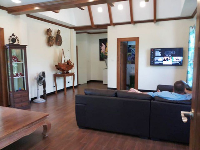 6C40094 ขายบ้านเดี่ยว 2 ชั้นโดดเด่นมีสไตล์หรูหรา พื้นที่ 253 ตรว