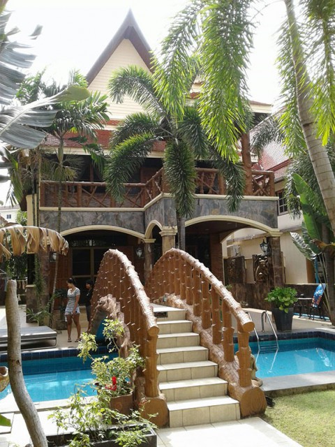 6C60064 ขายบ้านเดี่ยว 2 ชั้นโดดเด่นมีสไตล์หรูหรา พื้นที่ 80 ตรว.