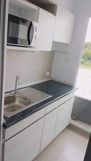 6A101340ให้เช่าคอนโดย่านเศรษฐกิจ วิวออกถนน พื้นที่ 30 ตรม. เฟอร์นิเจอร์ครบครัน