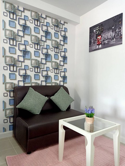 6A101344 ให้เช่าคอนโดย่านเศรษฐกิจ วิวภูเขา พื้นที่ 30 ตรม. เฟอร์นิเจอร์ครบครัน