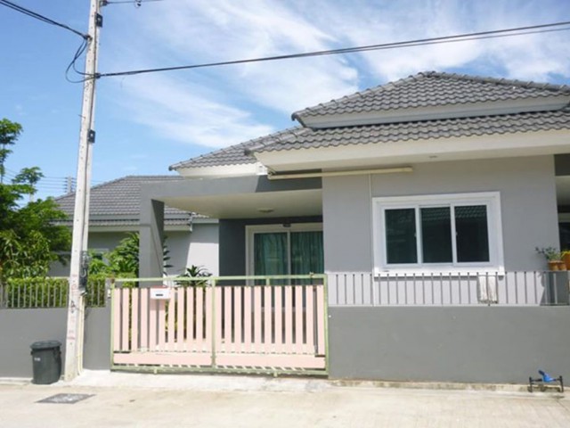 6A91007 ให้เช่าบ้านแฝดชั้นเดียวในโครงการ พื้นที่ 46.68 ตรว. 3นอน2น้ำ