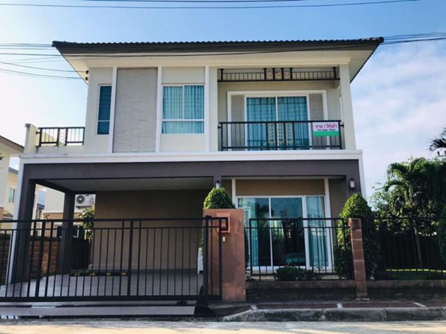 6A111830 ให้เช่าบ้านเดี่ยว 2 ชั้น  บ้านหลังใหญ่ พื้นที่ 51  ตรว. 3นอน3น้ำ