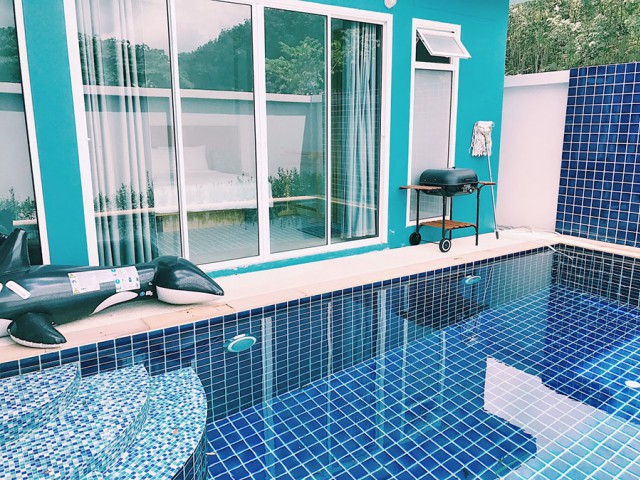 6A120562 ให้เช่า Pool Villa พื้นที่ 120 ตรม. พร้อมสระว่ายน้ำส่วนตัว.