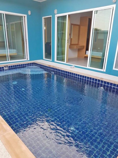 6A120562 ให้เช่า Pool Villa พื้นที่ 120 ตรม. พร้อมสระว่ายน้ำส่วนตัว.