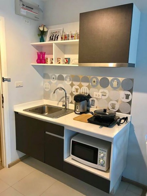 6A111832 ให้เช่าคอนโดใจกลางเมือง เฟอร์นิเจอร์ครบครัน บรรยากาศดีน่าอยู่.