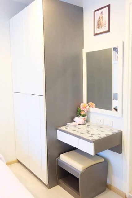 6A111832 ให้เช่าคอนโดใจกลางเมือง เฟอร์นิเจอร์ครบครัน บรรยากาศดีน่าอยู่.