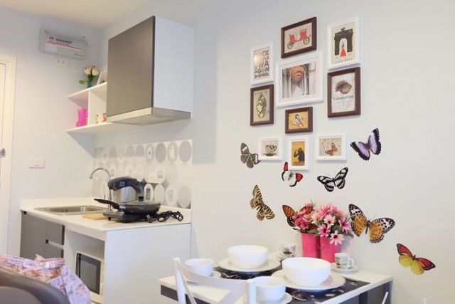 6A111832 ให้เช่าคอนโดใจกลางเมือง เฟอร์นิเจอร์ครบครัน บรรยากาศดีน่าอยู่.