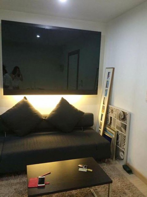 6A101359ให้เช่าคอนโดย่านเศรษฐกิจ วิวสระน้ำ พื้นที่ 35 ตรม. เฟอร์นิเจอร์ครบครัน