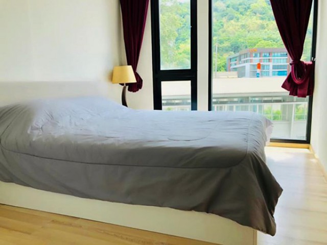 6A101360ให้เช่าคอนโดย่านเศรษฐกิจ วิวถนน พื้นที่ 33 ตรม. เฟอร์นิเจอร์ครบครัน