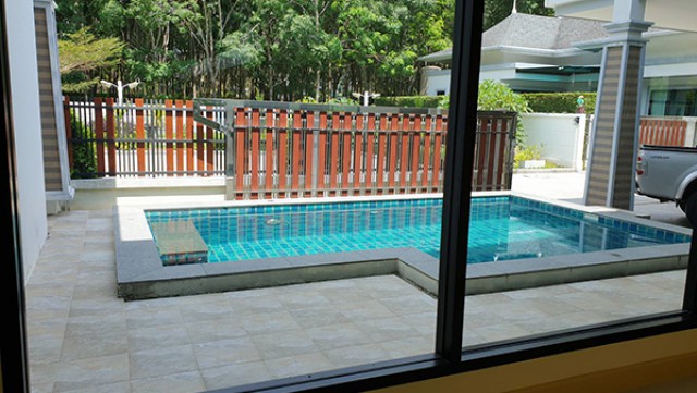 6A120567ให้เช่า Pool Villa ชั้นเดียวสไตล์โมเดิร์น พื้นที่ 67 ตรว.