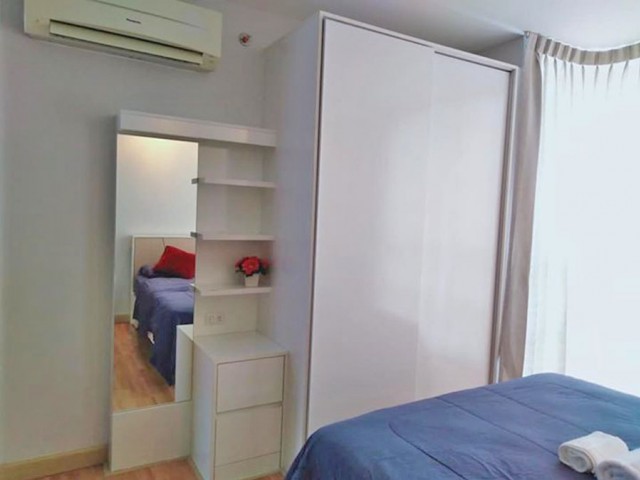 6A101363 ให้เช่าคอนโดย่านเศรษฐกิจ วิวธรรมชาติพื้นที่ 35 ตรม. เฟอร์นิเจอร์ครบครัน