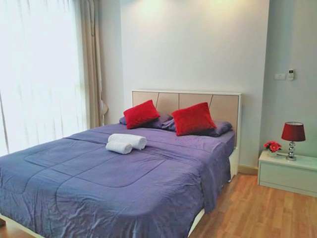 6A101363 ให้เช่าคอนโดย่านเศรษฐกิจ วิวธรรมชาติพื้นที่ 35 ตรม. เฟอร์นิเจอร์ครบครัน