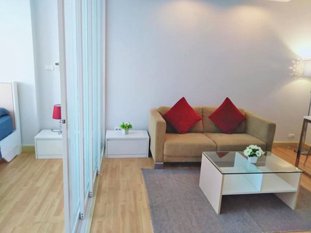 6A101363 ให้เช่าคอนโดย่านเศรษฐกิจ วิวธรรมชาติพื้นที่ 35 ตรม. เฟอร์นิเจอร์ครบครัน