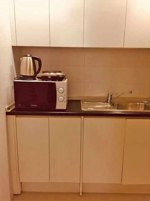 6A101363 ให้เช่าคอนโดย่านเศรษฐกิจ วิวธรรมชาติพื้นที่ 35 ตรม. เฟอร์นิเจอร์ครบครัน