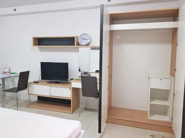 6A101365ให้เช่าคอนโดย่านเศรษฐกิจ วิวเมือง พื้นที่ 29.5 ตรม. เฟอร์นิเจอร์ครบครัน