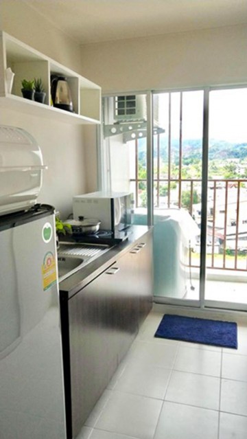 6A111838 ให้เช่าคอนโดย่านเศรษฐกิจ วิวเมือง พื้นที่30ตรม. เฟอร์นิเจอร์ครบครัน