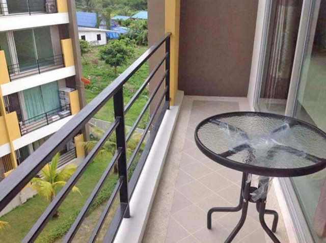 6A91010 ให้เช่าคอนโดย่านเศรษฐกิจ วิวทะเล พื้นที่ 30 ตรม. เฟอร์นิเจอร์ครบครัน