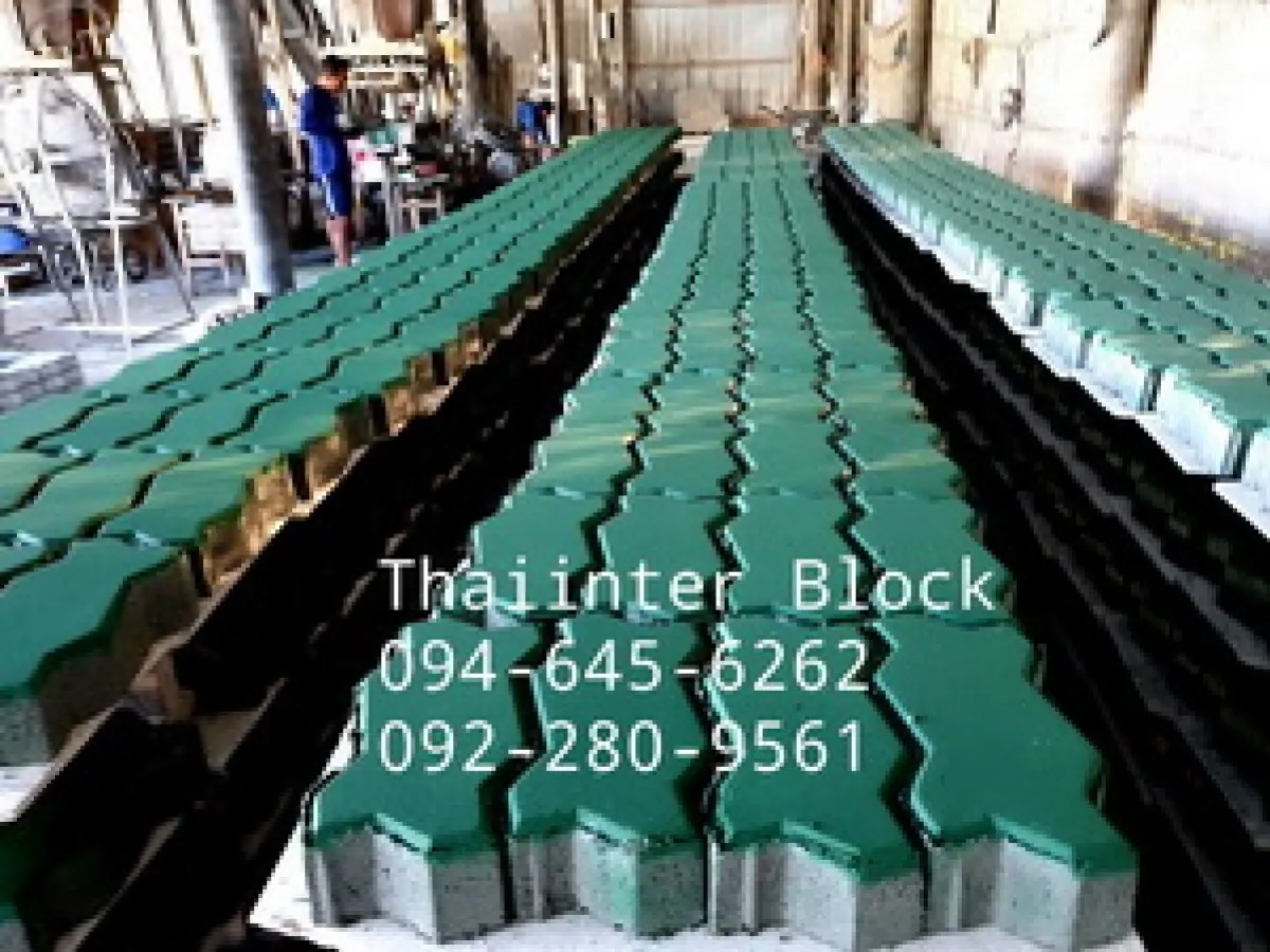 094-645 6262 บล็อกตัวหนอน บล็อกแปดเหลี่ยม บล็อกหกเหลี่ยม บล็อกปูหญ้า