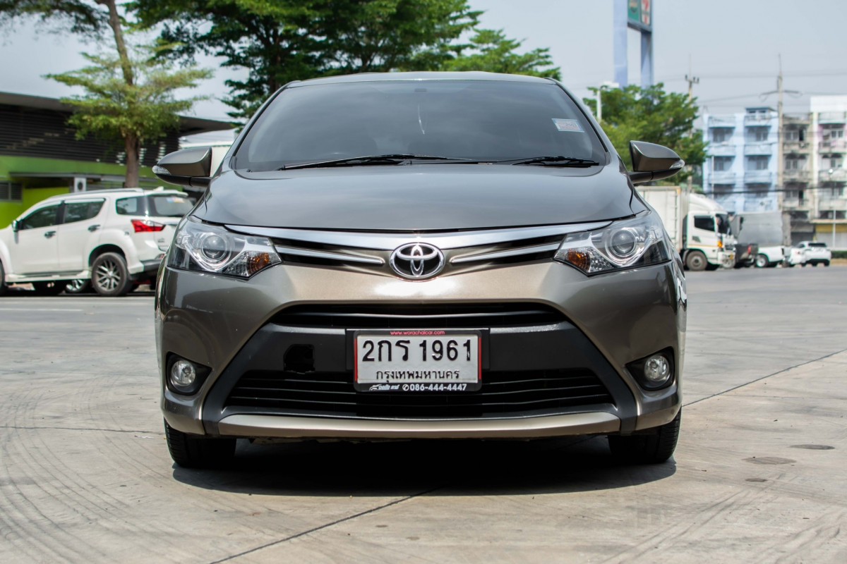 TOYOTA VIOS 1.5 G รถบ้านแท้ ไม่มีประวัติเสีย ไม่เคยติดแก๊ส