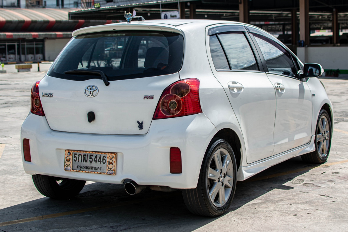 TOYOTA YARIS 1.5 G RS รถบ้านแท้ เจ้าของเก่าเป็นผู้หญิง โครงสร้างเดิม