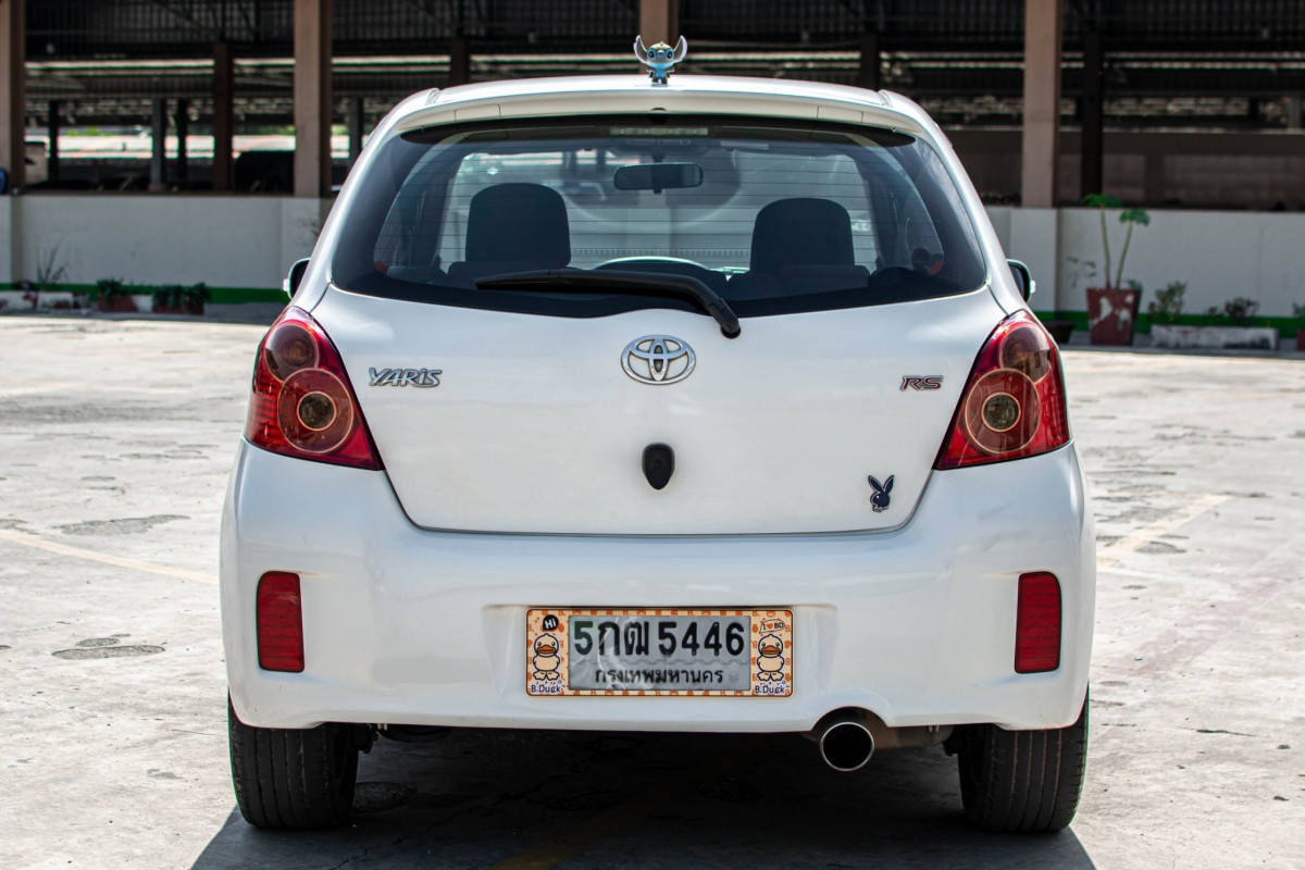 TOYOTA YARIS 1.5 G RS รถบ้านแท้ เจ้าของเก่าเป็นผู้หญิง โครงสร้างเดิม