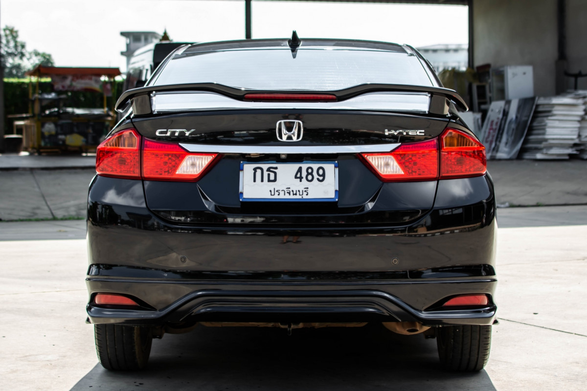 HONDA CITY 1.5 SV-CVT I-VTEC ABS รถบ้านแท้ ไม่เคยติดแก๊ส ไม่มีชนหนัก