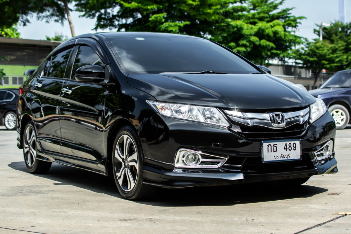 HONDA CITY 1.5 SV-CVT I-VTEC ABS รถบ้านแท้ ไม่เคยติดแก๊ส ไม่มีชนหนัก