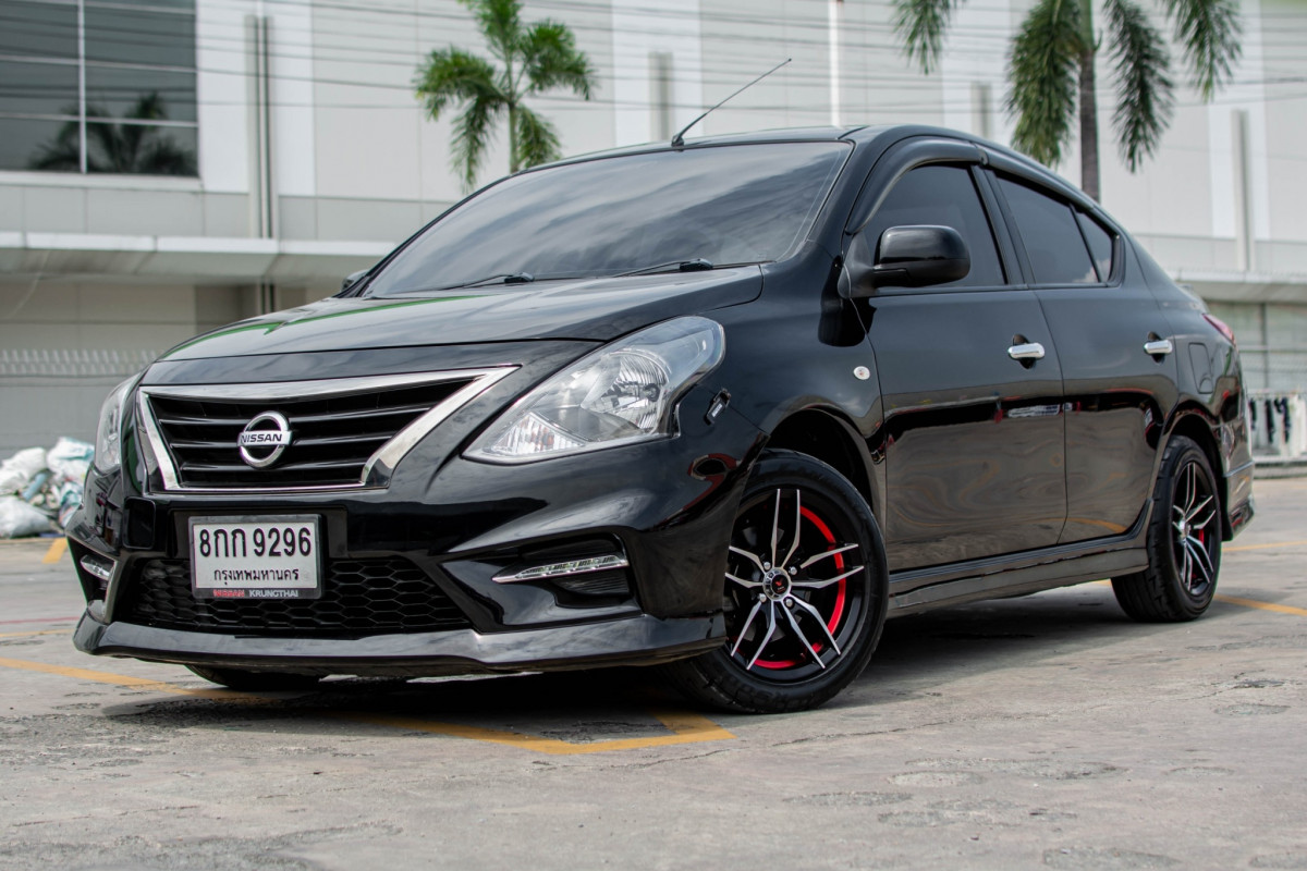 NISSAN ALMERA 1.2 E SPORTECH รถบ้านๆ เจ้าของมือเดียว ตัวแต่งพิเศษจากศูนย์