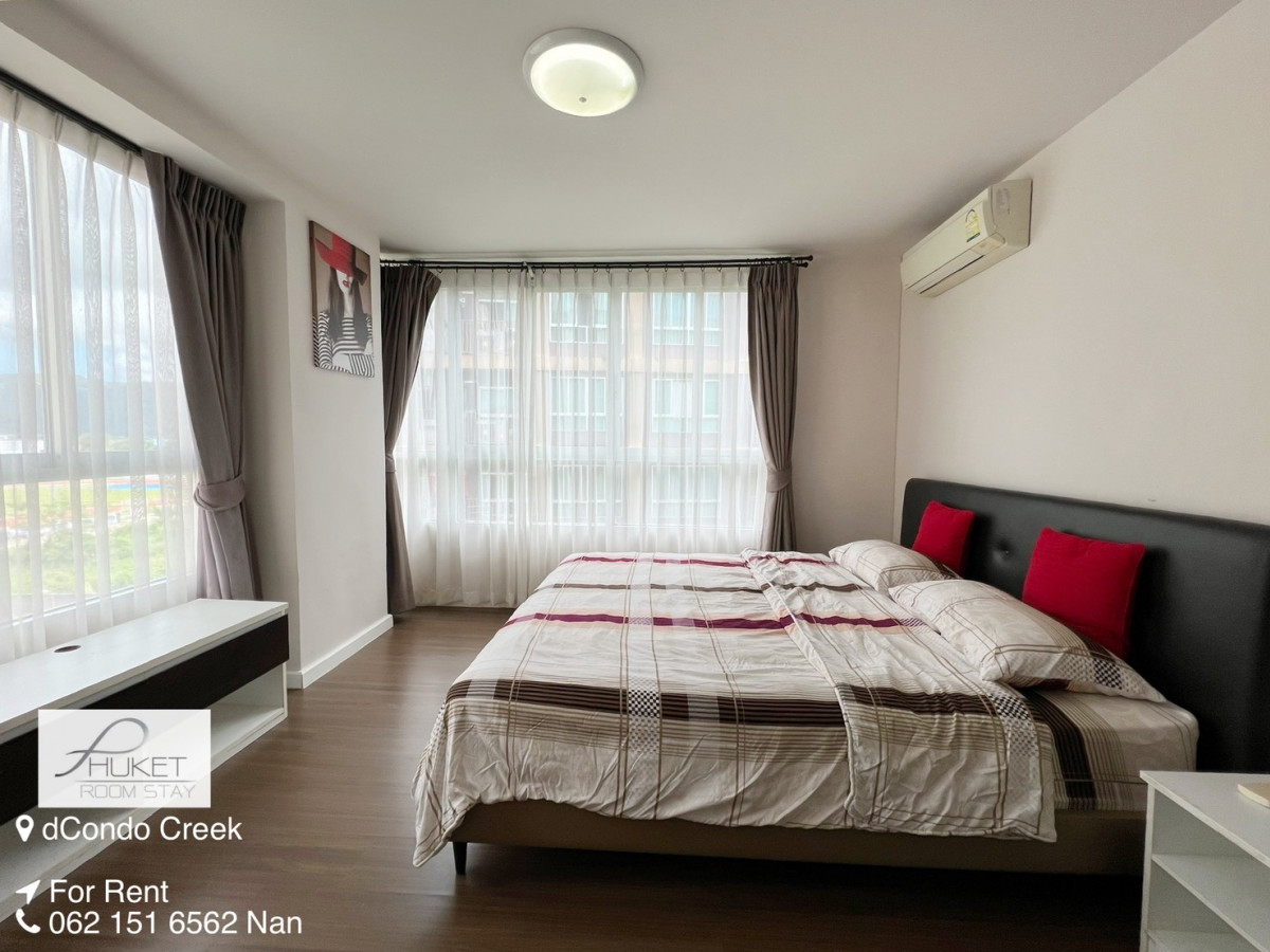 คอนโด2ห้องนอน DCONDO CREEK ดีคอนโดครีก วิสระว่ายน้ำ ภาพถ่ายจากห้องจริง 2Bed