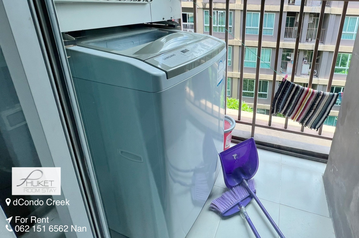 คอนโด2ห้องนอน DCONDO CREEK ดีคอนโดครีก วิสระว่ายน้ำ ภาพถ่ายจากห้องจริง 2Bed