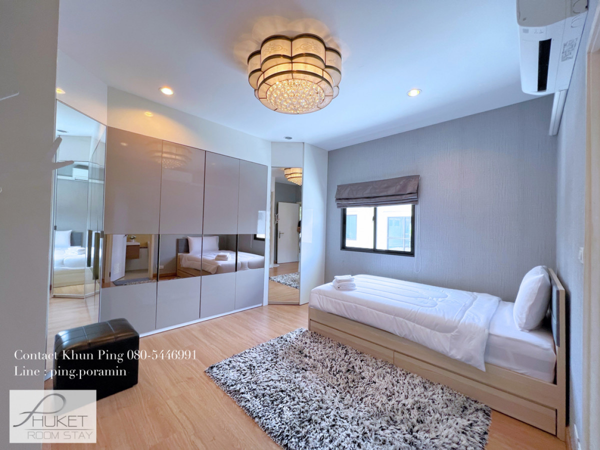 ให้เช่าบ้านเดี่ยวหลังใหญ่ ตกแต่งครบ โครงการเดอะปาล์ม พฤกษา