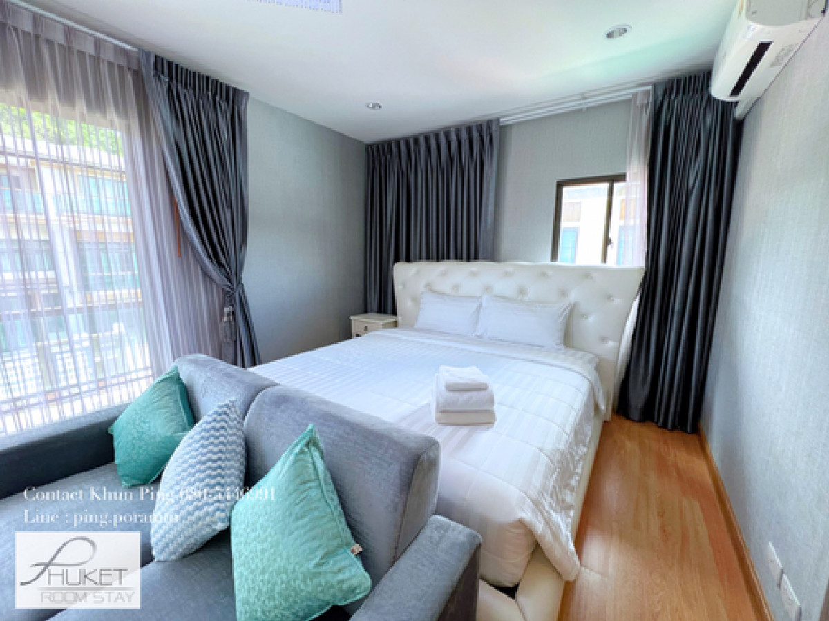 ให้เช่าบ้านเดี่ยวหลังใหญ่ ตกแต่งครบ โครงการเดอะปาล์ม พฤกษา