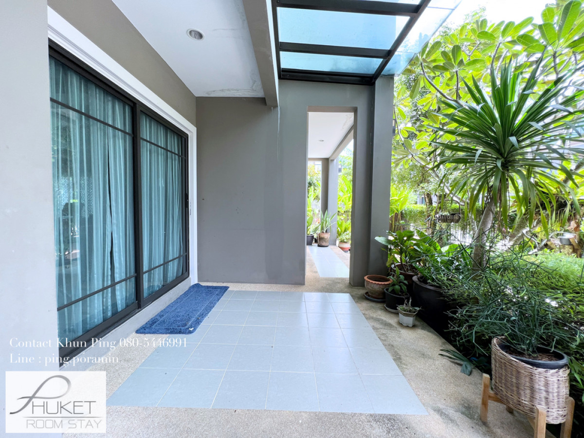 ให้เช่าบ้านเดี่ยวหลังใหญ่ ตกแต่งครบ โครงการเดอะปาล์ม พฤกษา