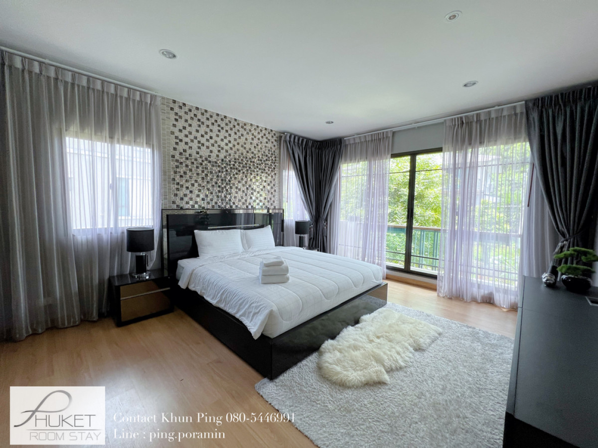 ให้เช่าบ้านเดี่ยวหลังใหญ่ ตกแต่งครบ โครงการเดอะปาล์ม พฤกษา