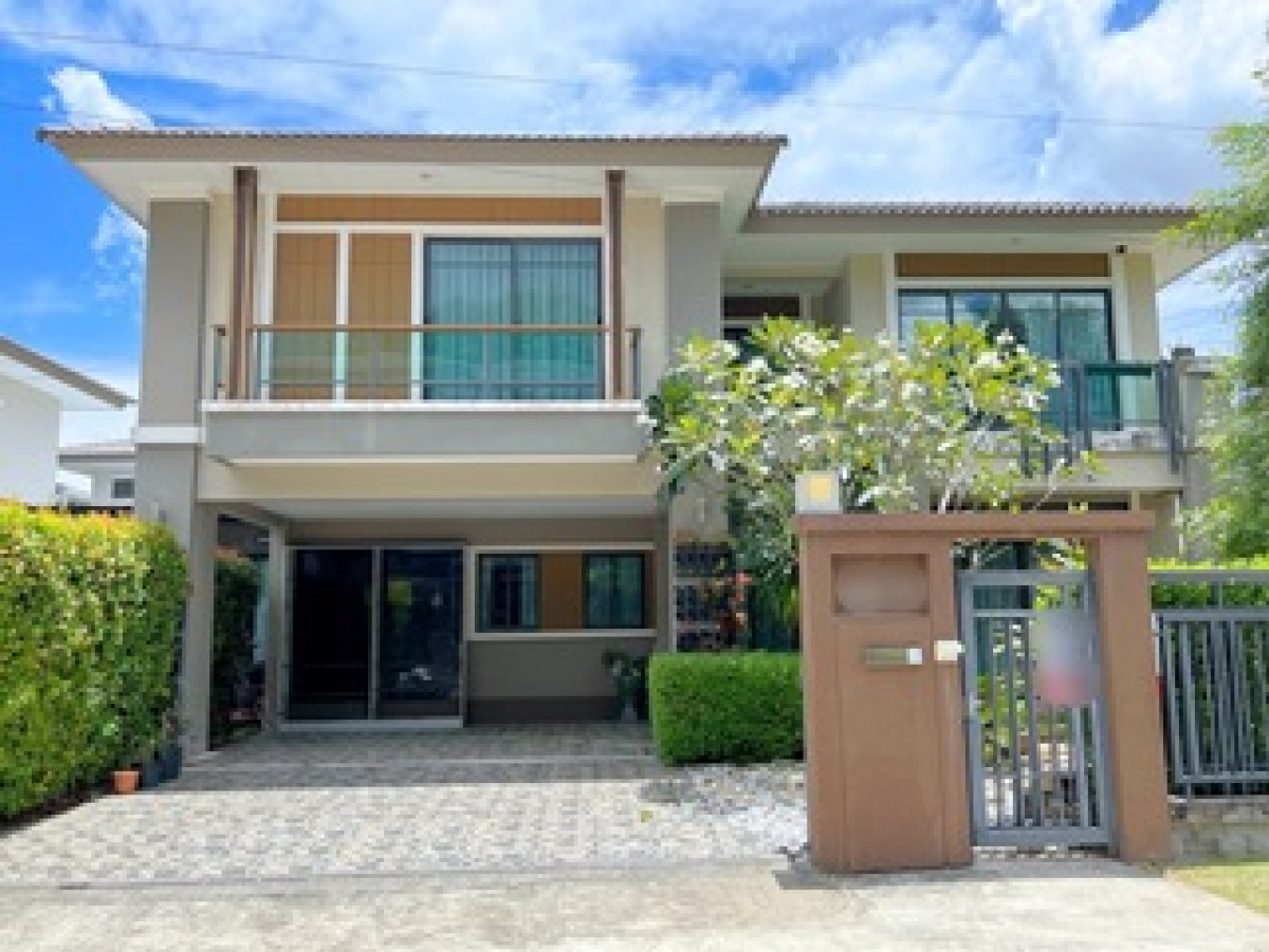 ให้เช่าบ้านเดี่ยวหลังใหญ่ ตกแต่งครบ โครงการเดอะปาล์ม พฤกษา