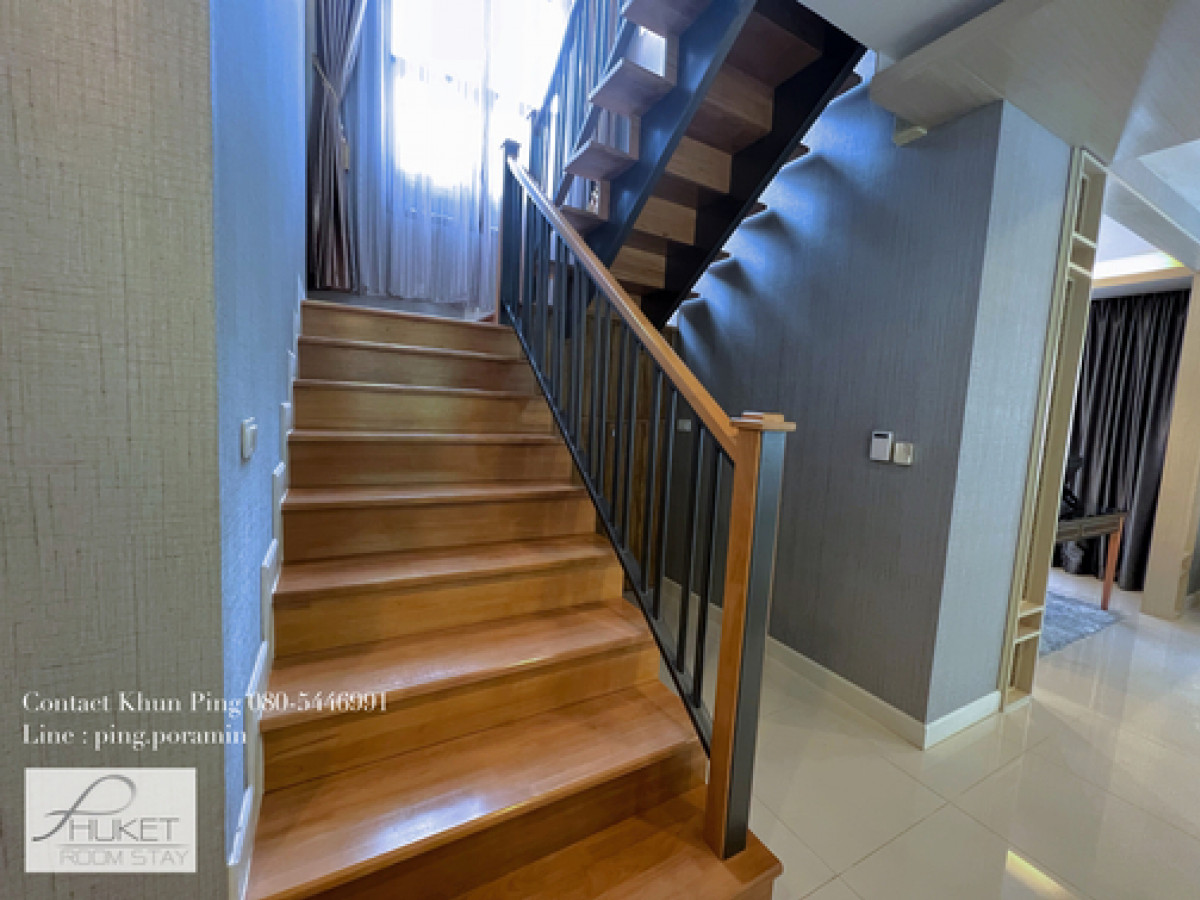 ให้เช่าบ้านเดี่ยวหลังใหญ่ ตกแต่งครบ โครงการเดอะปาล์ม พฤกษา