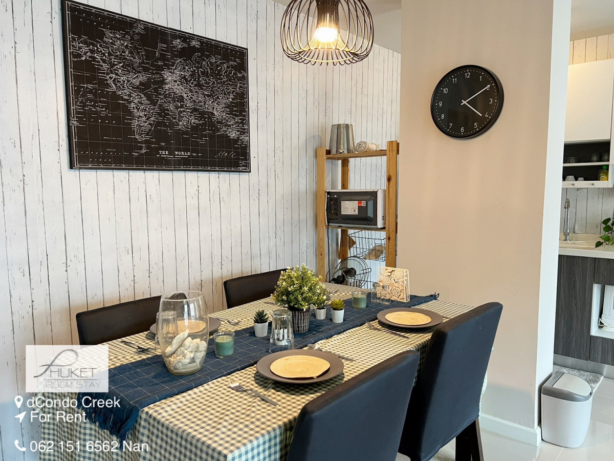 ดีคอนโดครีก 2ห้องนอน 2ห้องน้ำ DCONDO CREEK, กะทู้ ภูเก็ต