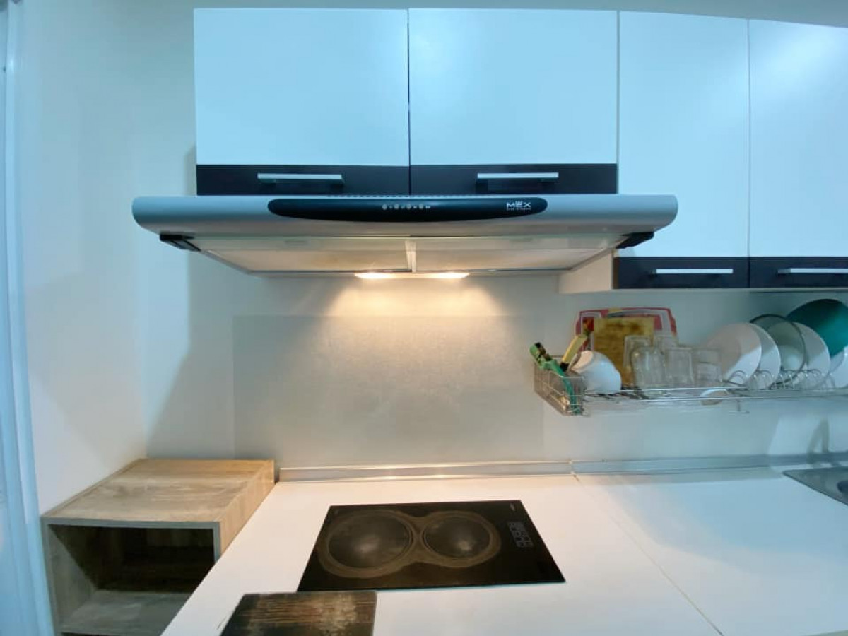 THE VIEW SUANLUANG เดอะวิว คอนโด สวนหลวง ห้อง1ห้องนอน พื้นที่กว้างมากๆ 49.6 ตรม