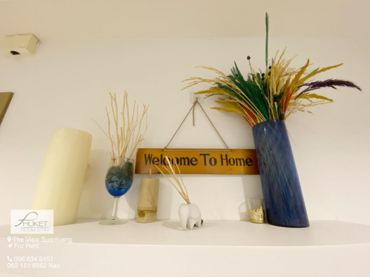 THE VIEW SUANLUANG เดอะวิว คอนโด สวนหลวง ห้อง1ห้องนอน พื้นที่กว้างมากๆ 49.6 ตรม