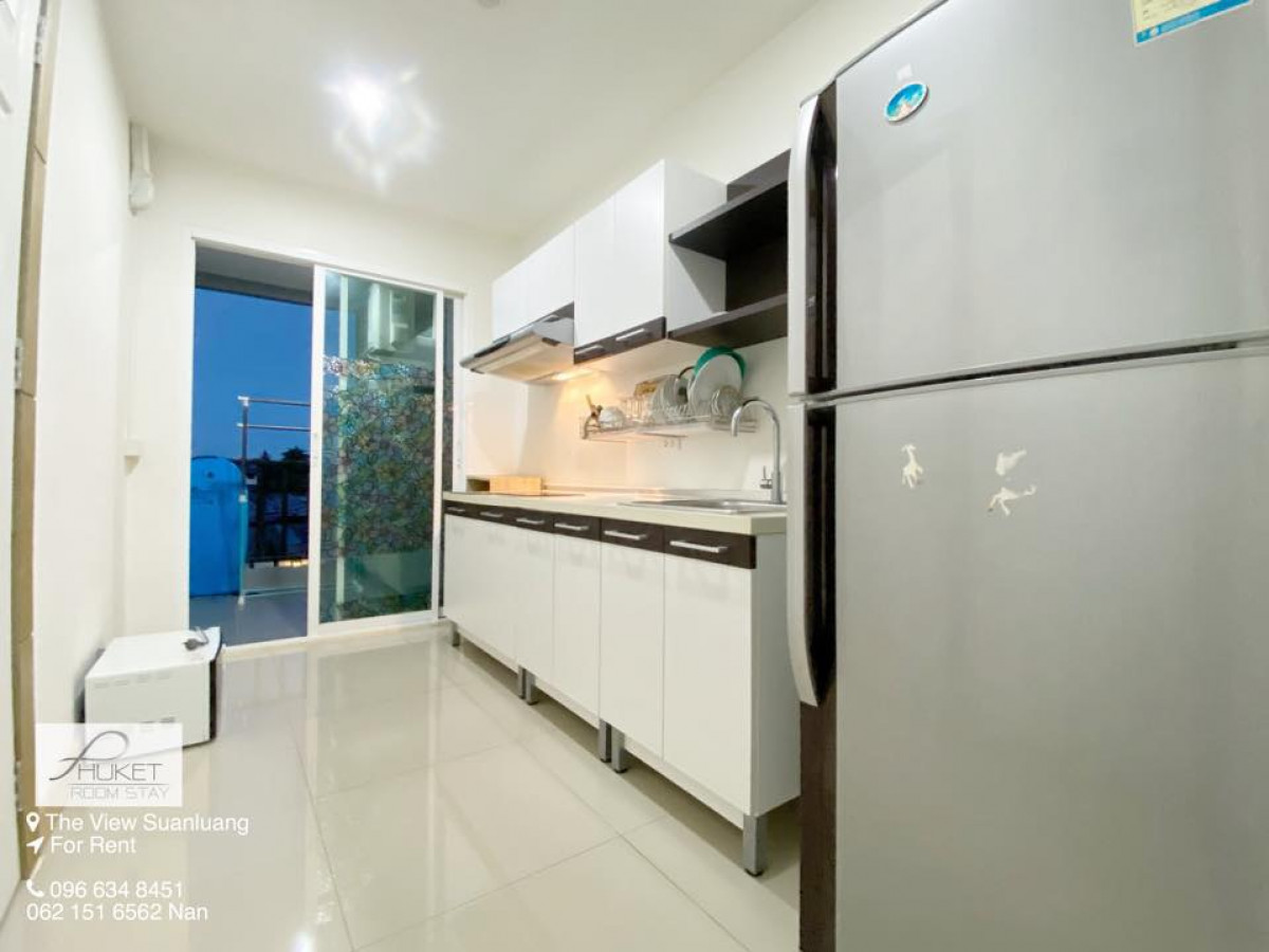 THE VIEW SUANLUANG เดอะวิว คอนโด สวนหลวง ห้อง1ห้องนอน พื้นที่กว้างมากๆ 49.6 ตรม