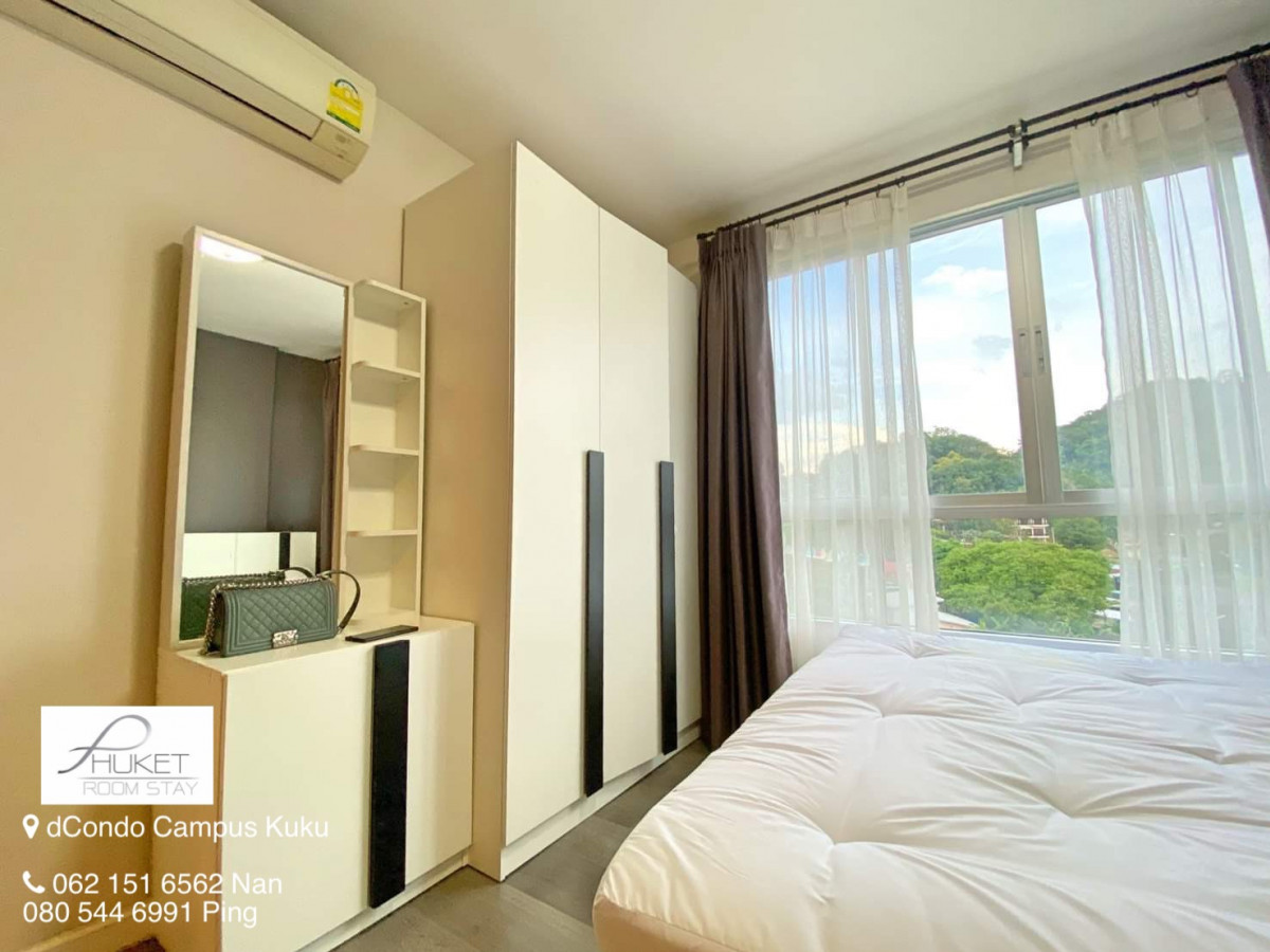 ขาย ดีคอนโดแคมปัส รีสอร์ท กู้กู ห้องสวยมาก ตกแต่งตามภาพ วิวสระชั้น7